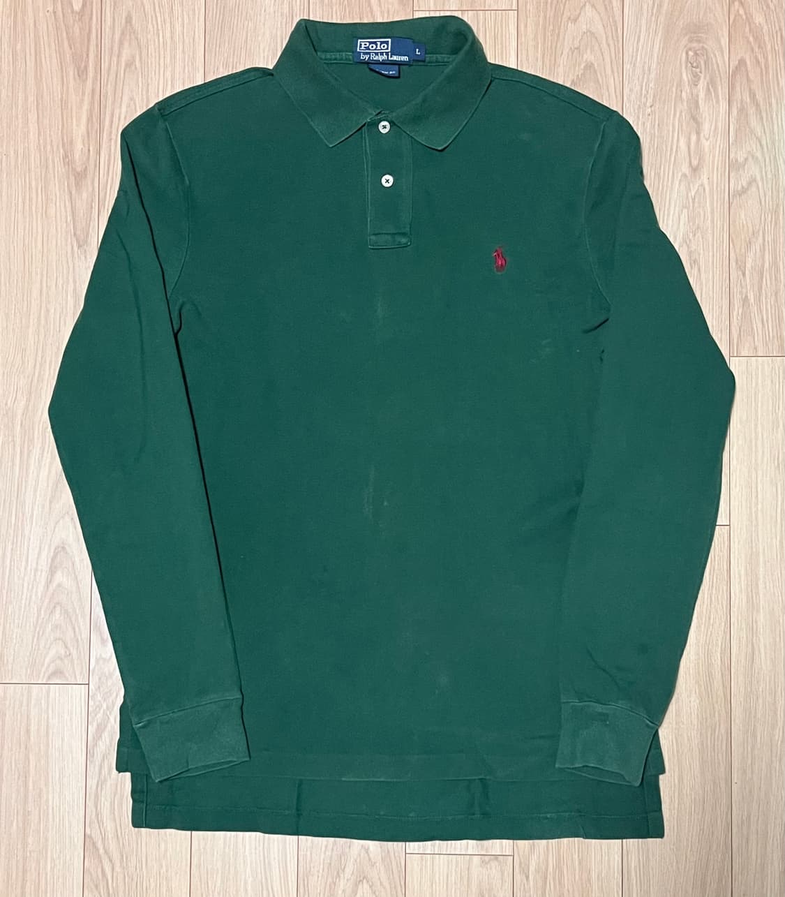 폴로 랄프로렌 남성 긴팔 폴로티 L 상품이미지1