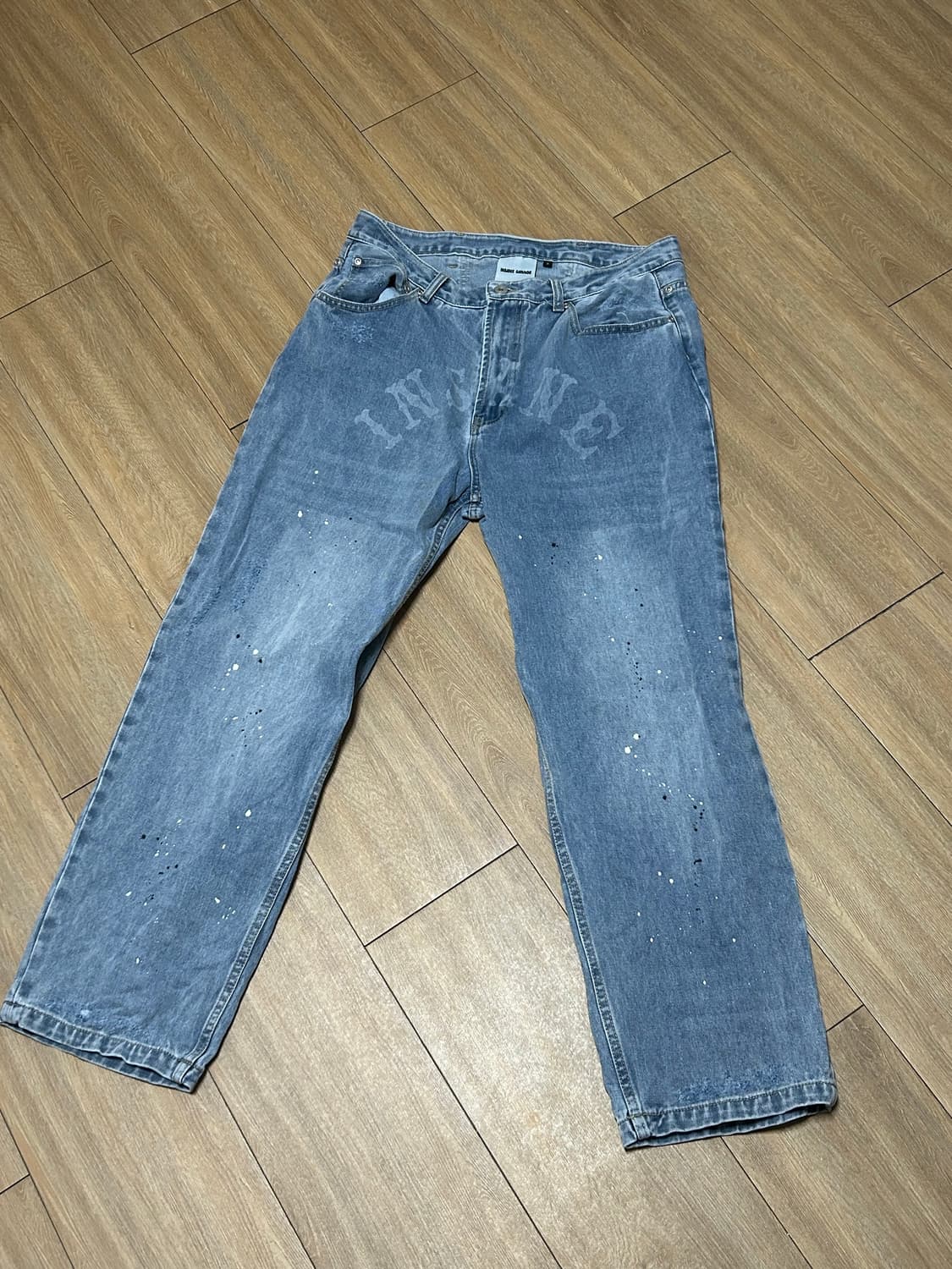 3) 인세인개러지 스플레터 데님 상품이미지2