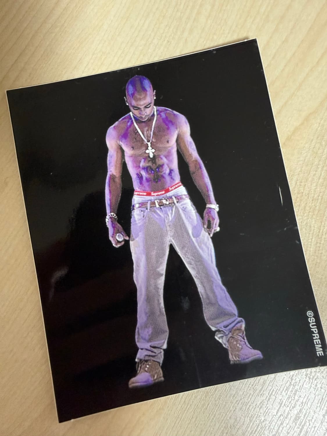 슈프림 투팍 스티커 상품이미지1