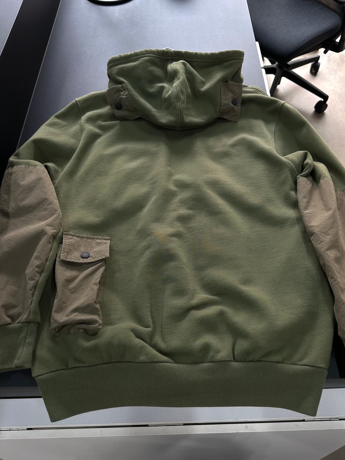 팔라스 21SS C-포켓 후드 그린 후드티 상품이미지8