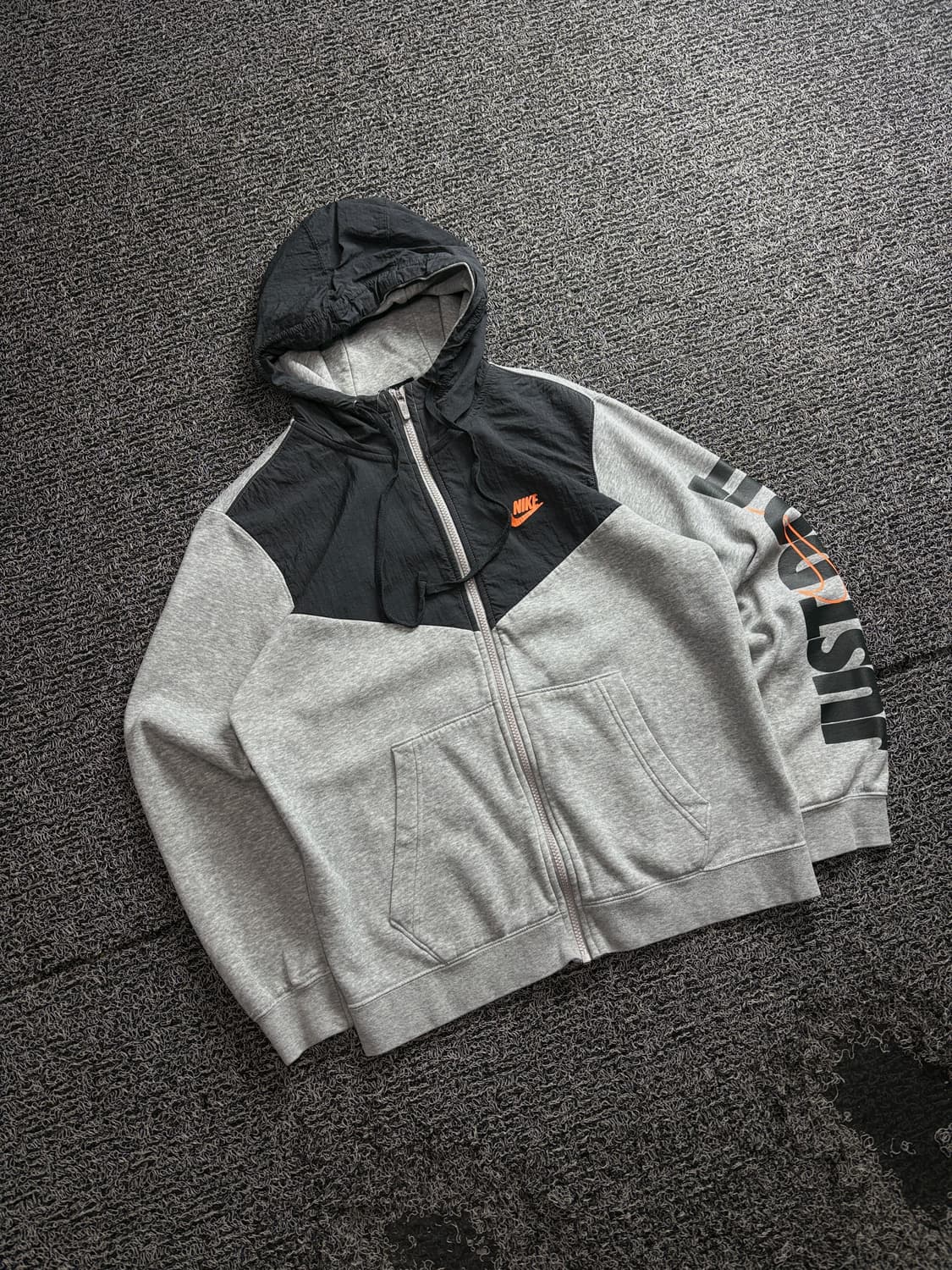 나이키 저스트두잇 사이드라인 우븐 믹스 후디집업 3406 상품이미지1