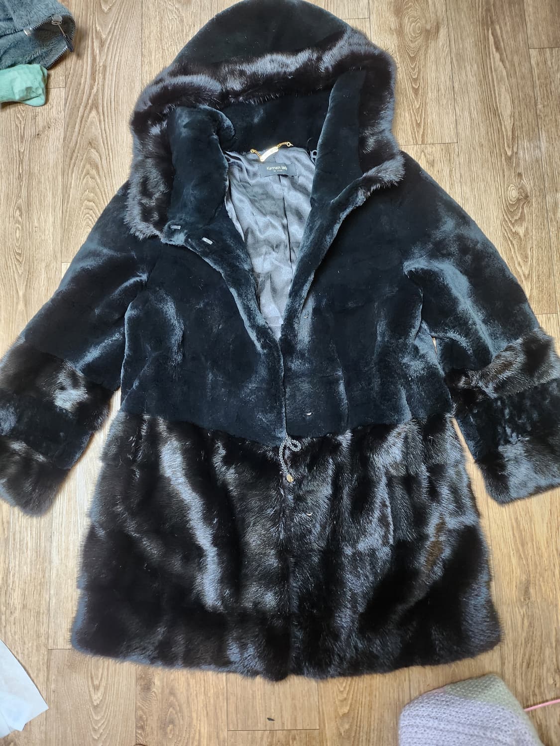 Kenneth lady밍크후드55 상품이미지6