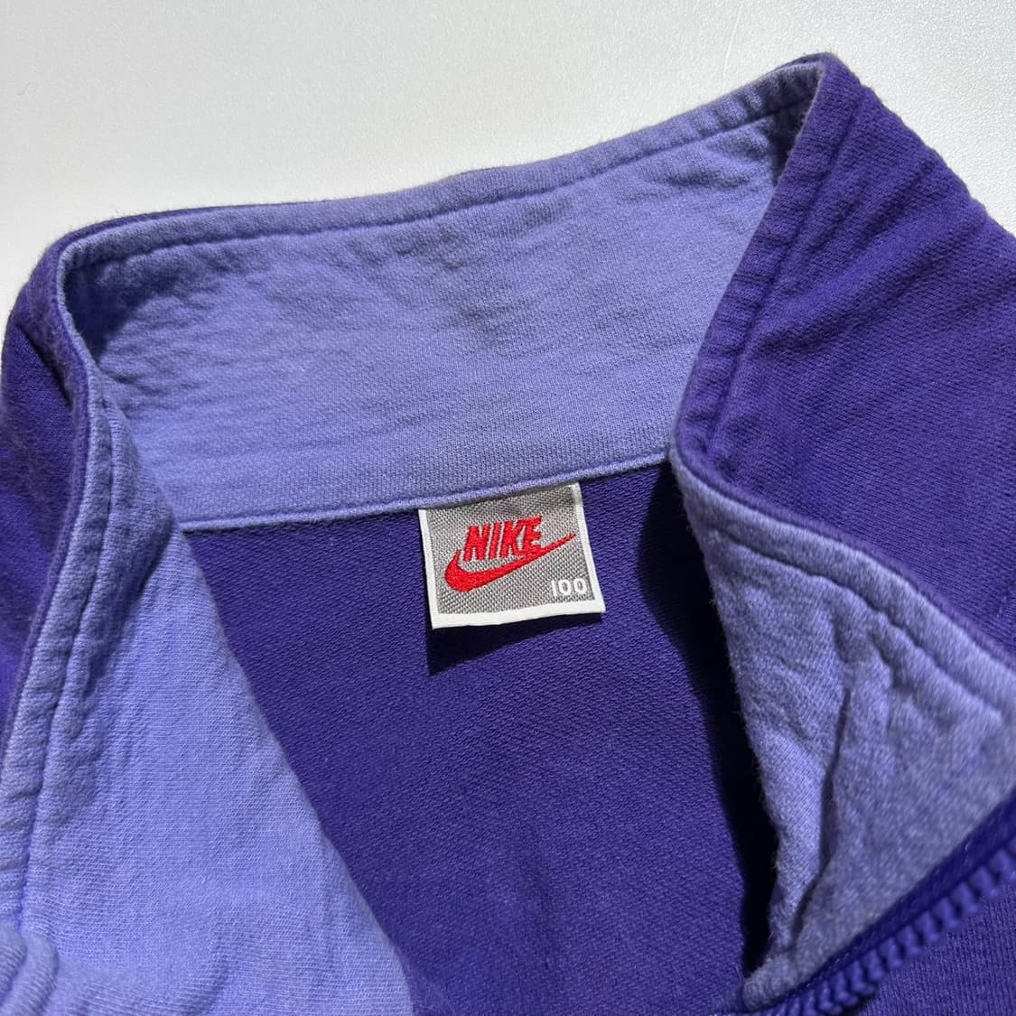 나이키 90‘s 삼나스포츠 배색 하프집업 아노락 맨투맨 상품이미지3