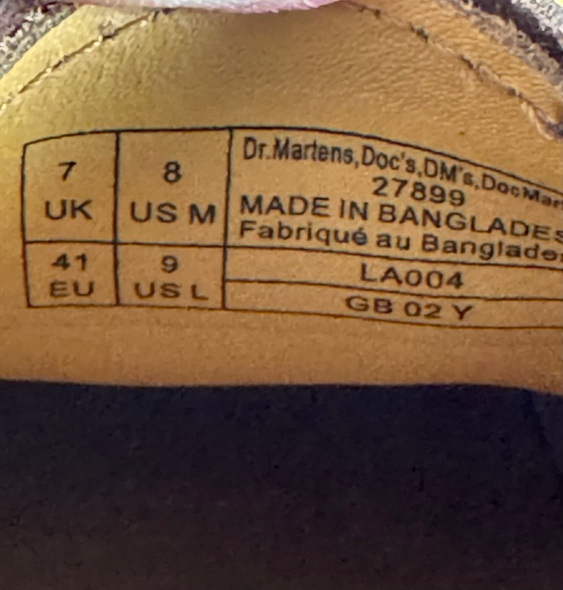 [260] 닥터마틴 1461 크레이지호스 벡스 상품이미지7