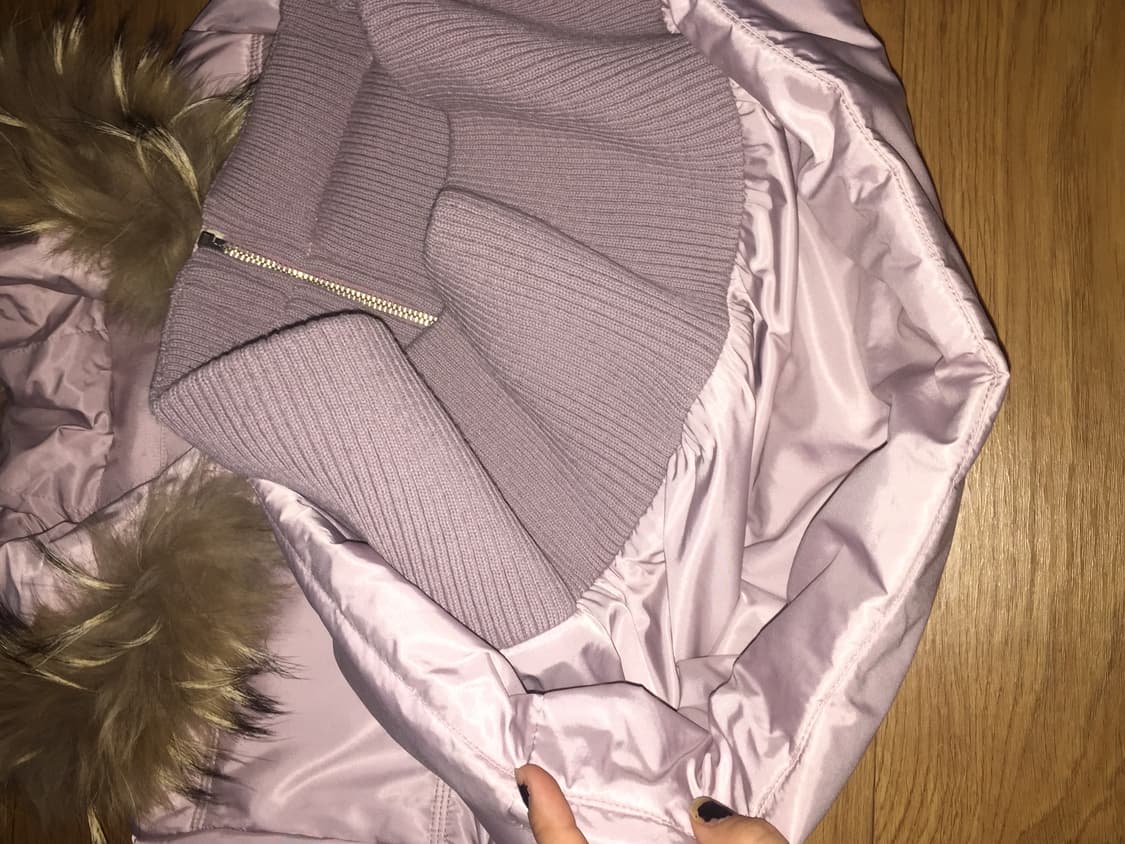 빈티지 퍼 패딩 상품이미지5