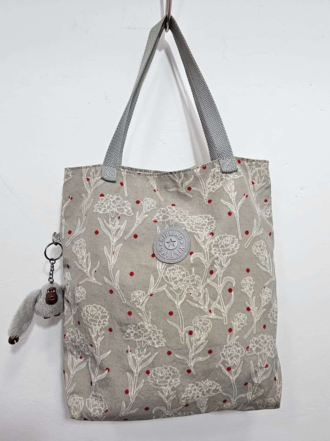 키플링 플라워 패턴 토트백 상품이미지2