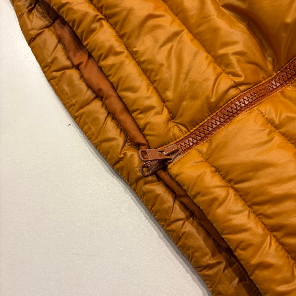 [XL] 컬럼비아 티타늄 옴니쉴드 오렌지 퀼팅 패딩 D795 상품이미지8