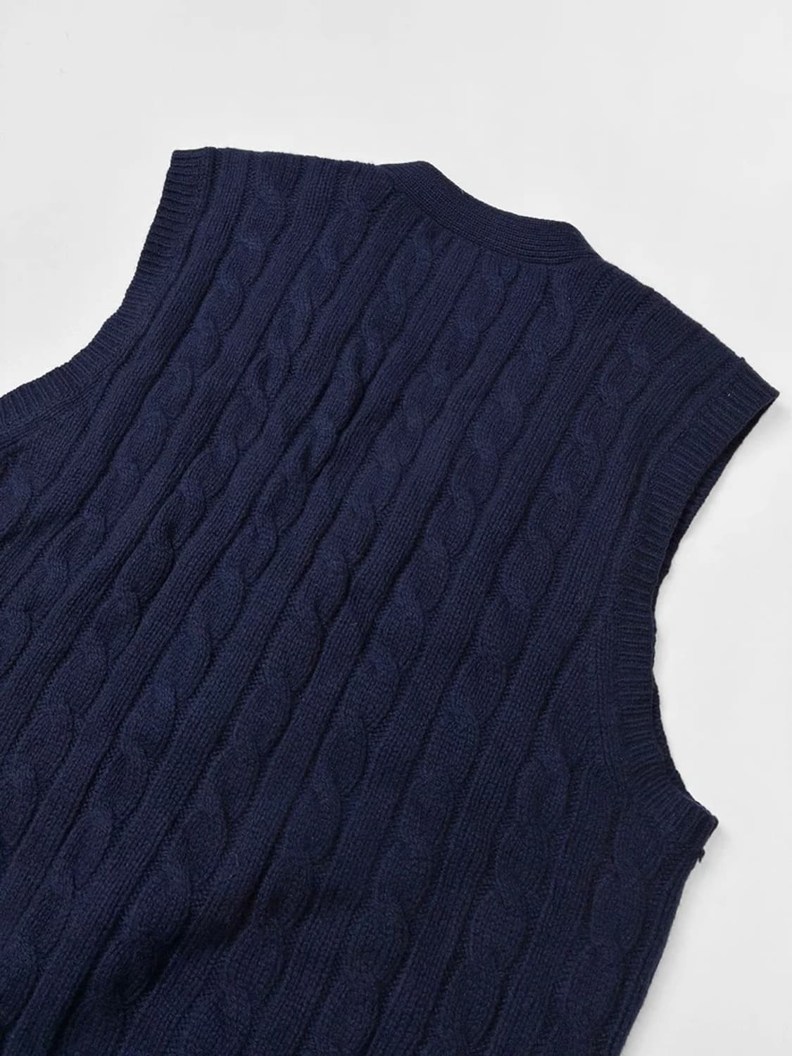 폴로 랄프로렌 20FW 캐시미어 울 케이블 니트 조끼 PN5686 상품이미지6