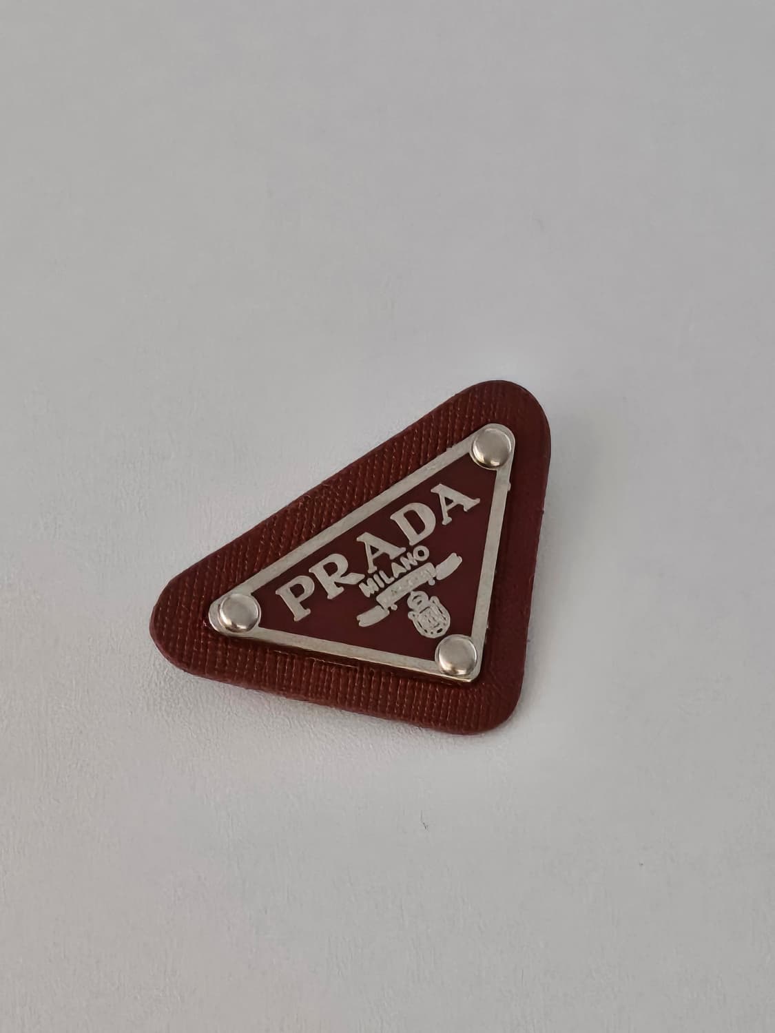 프라다 정품 빈티지 카멜 브로치 상품이미지1