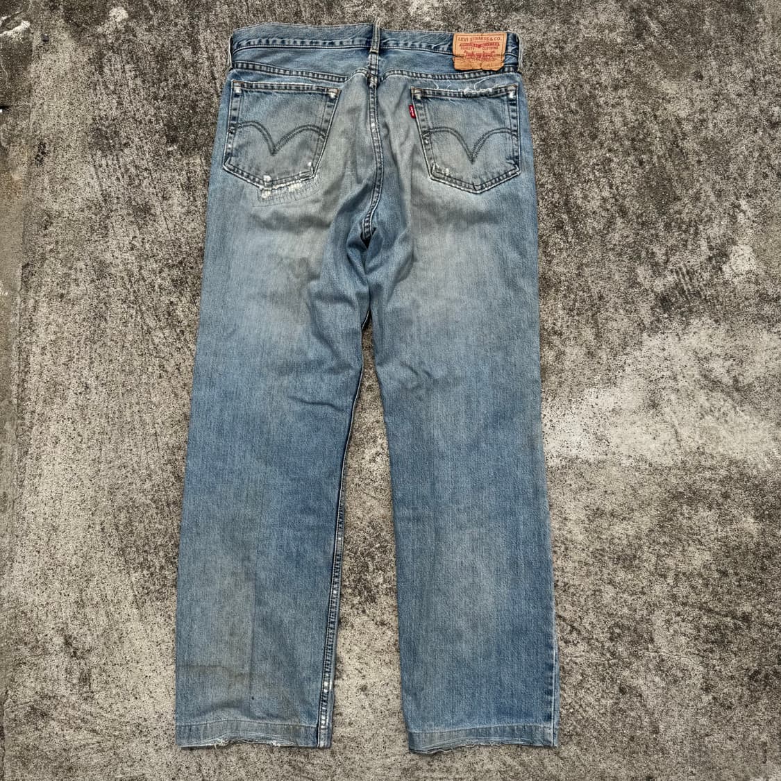 [35] 리바이스 505 누빔 커스텀 데님 팬츠 상품이미지2