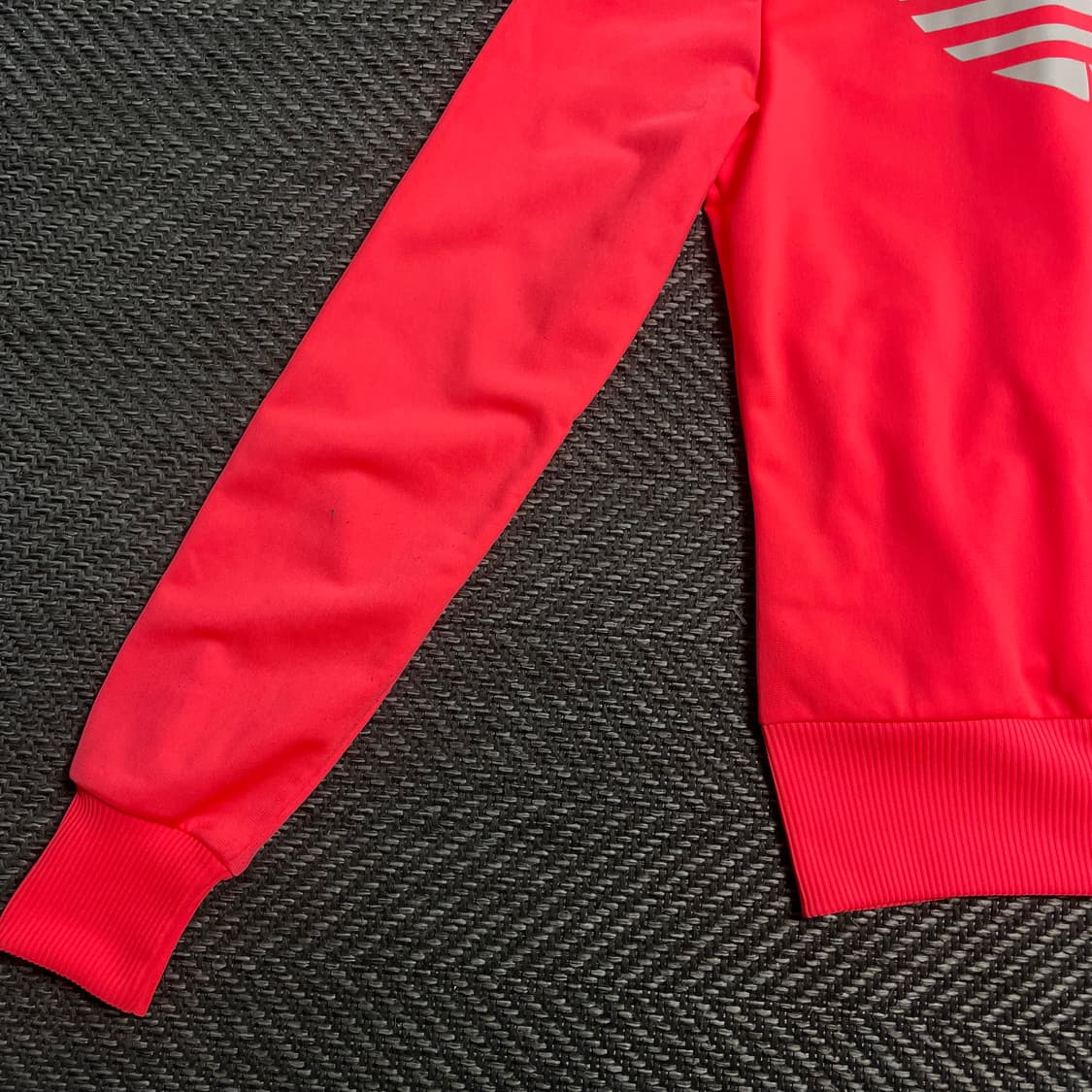 아디다스 우먼스 파이어버드 빅로고 네온 핑크 트랙탑 져지o 5321 상품이미지2