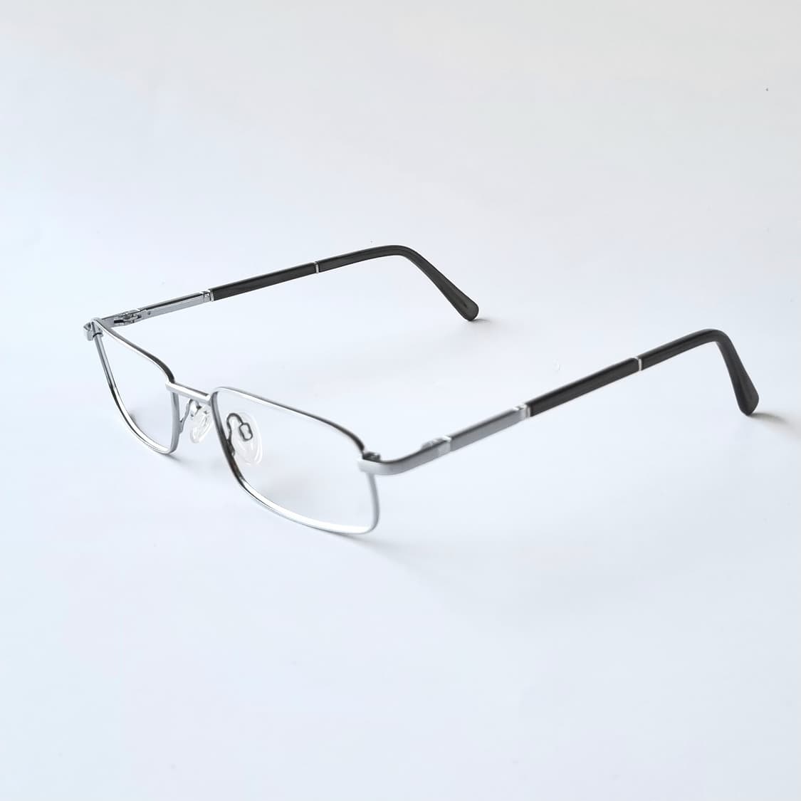 데드스탁 슬림 실버 메탈 스퀘어 안경테 728 상품이미지3