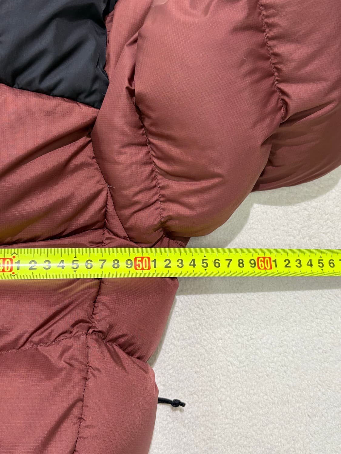 노스페이스 눕시 푸퍼 다운 패딩 브라운 95 상품이미지5