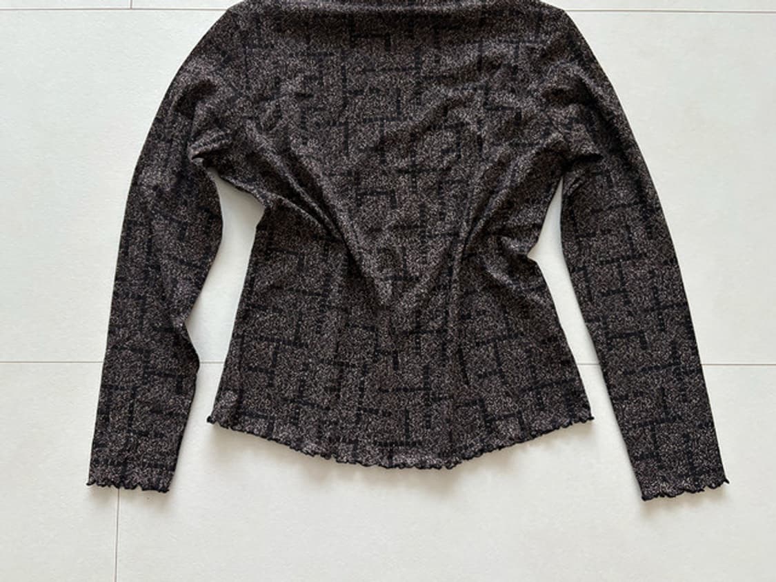 sheer pattern top 상품이미지5