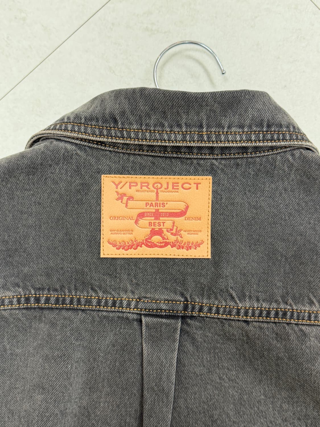 Y/PROJECT 데님 셔츠 L 상품이미지4