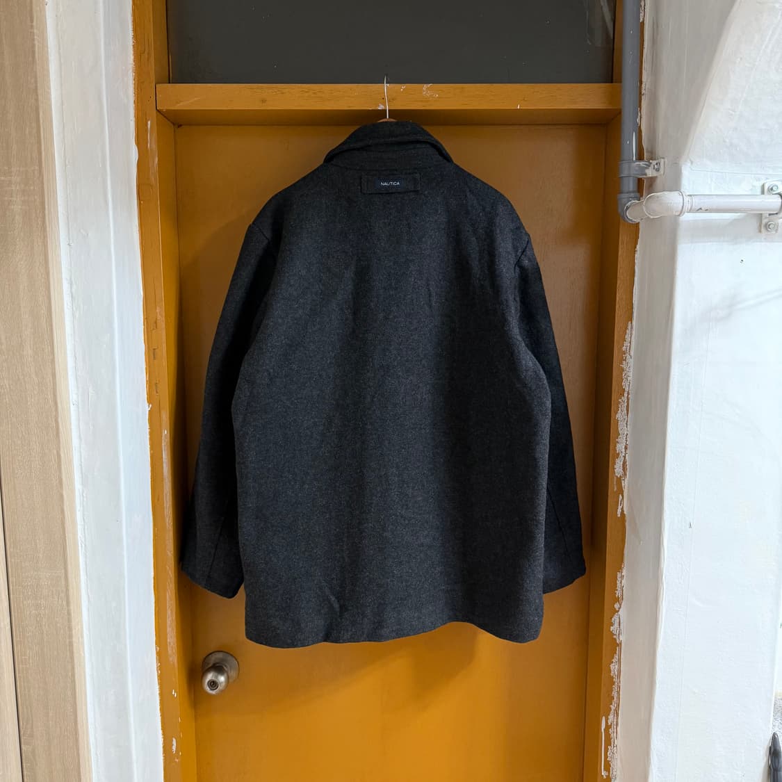 노티카 혼방 울 피코트  상품이미지2