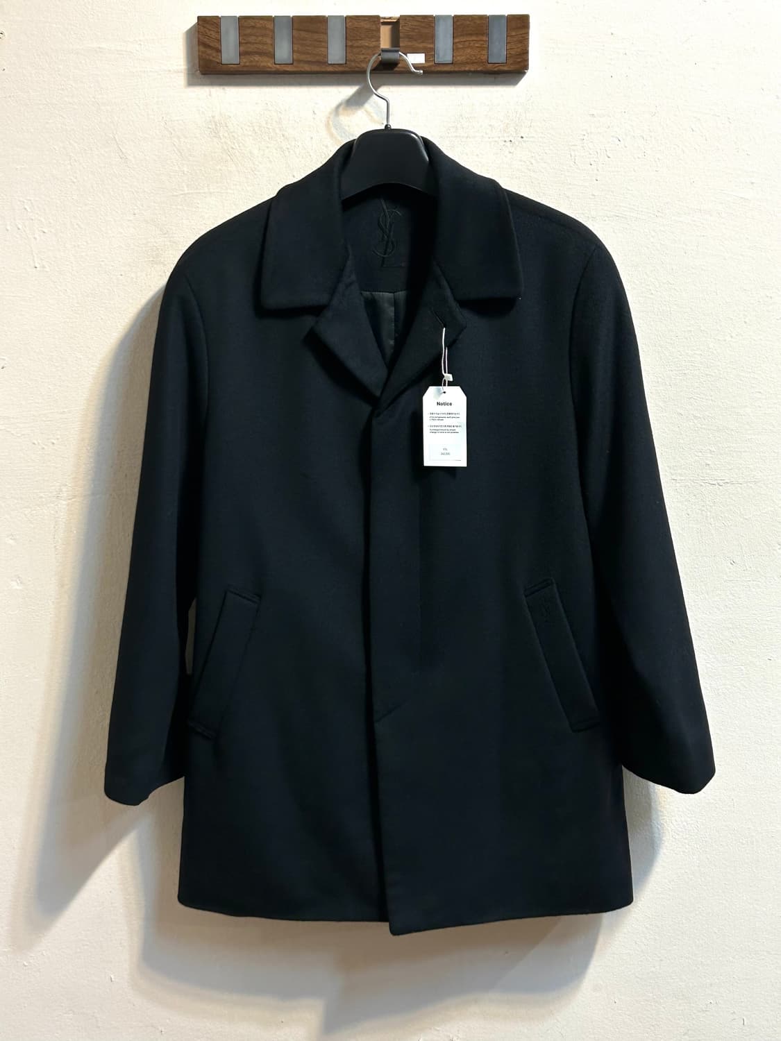 입생로랑 울 캐시미어 블렌드 코트 상품이미지1