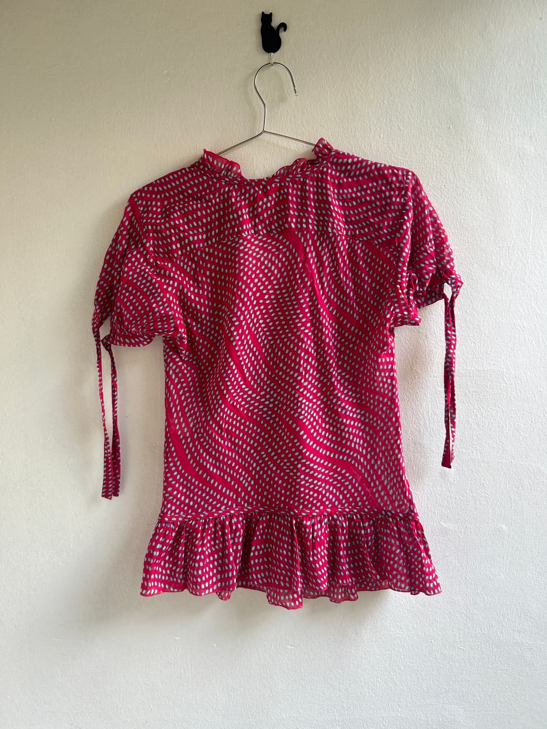 땡땡이 블라우스  상품이미지7