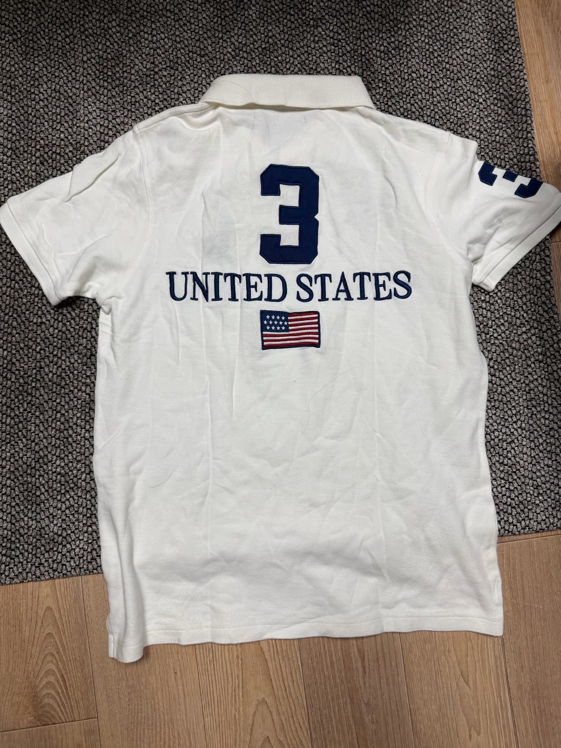 폴로 빅포니 성조기 반팔티 XL 상품이미지2