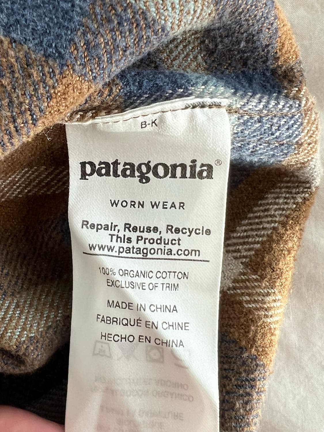 정품 파타고니아 블라우스  상품이미지5