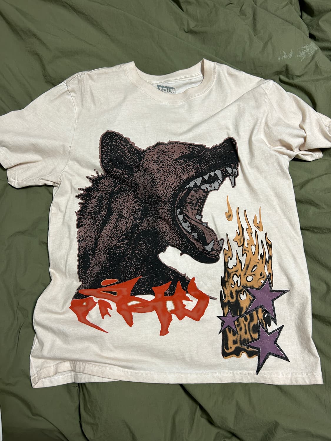 트레비스 스캇 내한 머천 반팔티 상품이미지1