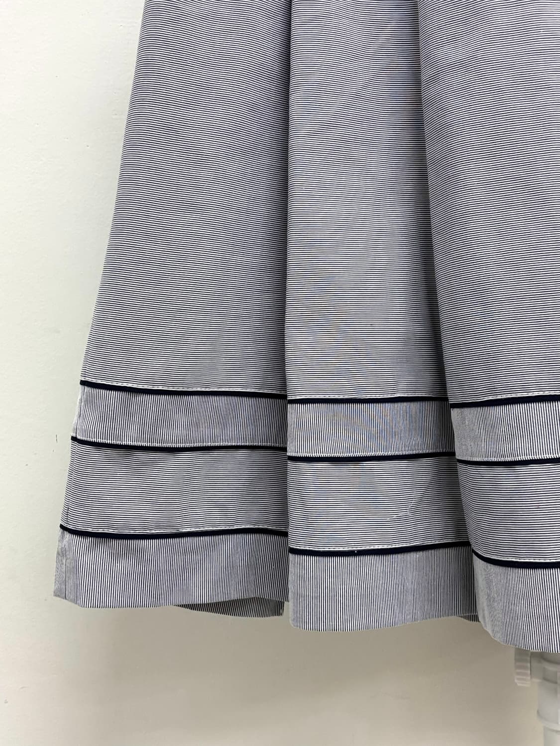 빈티지 스트라이프 미디 스커트 상품이미지6