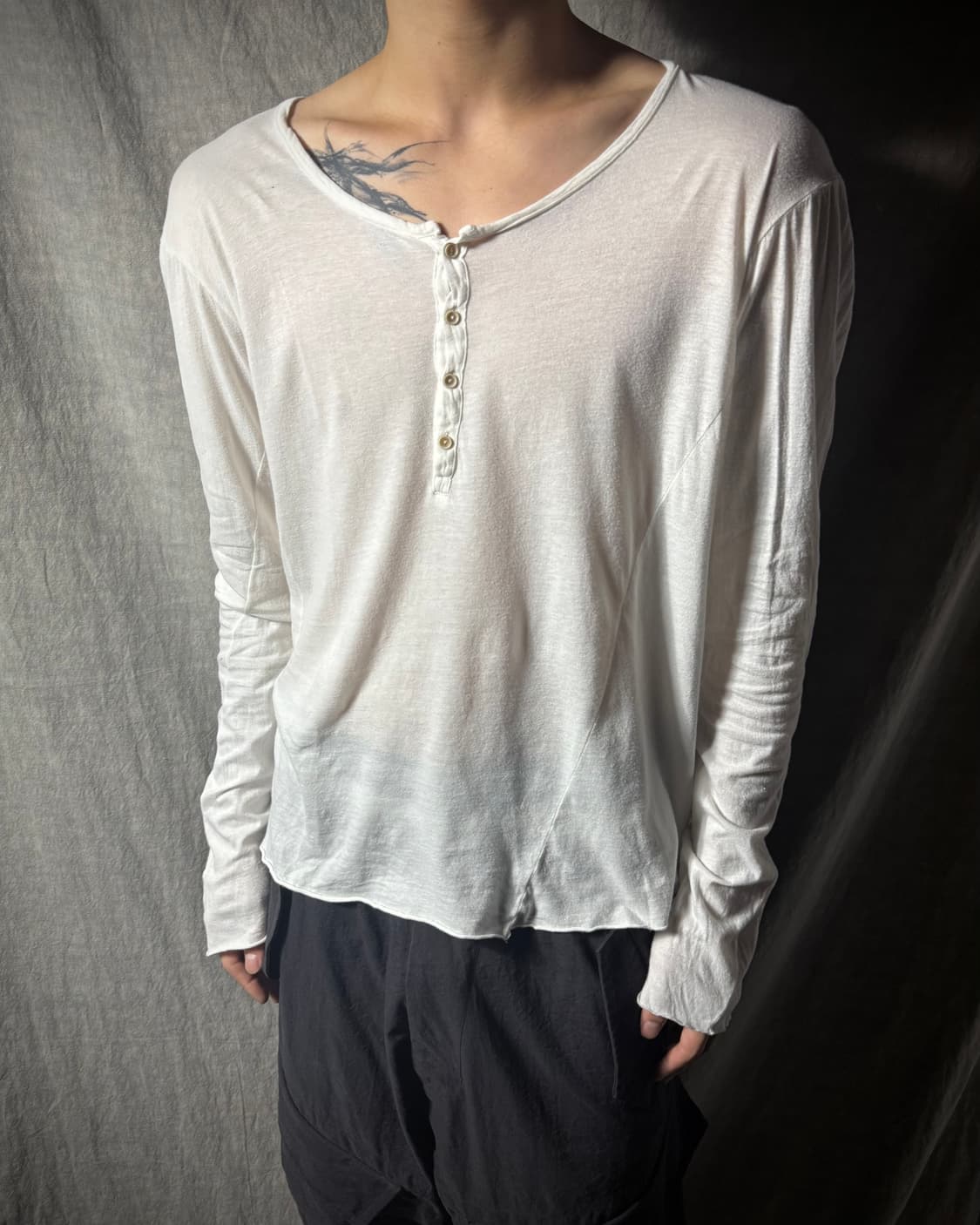 Poeme Bohemien Henley Shirt SS13  상품이미지1