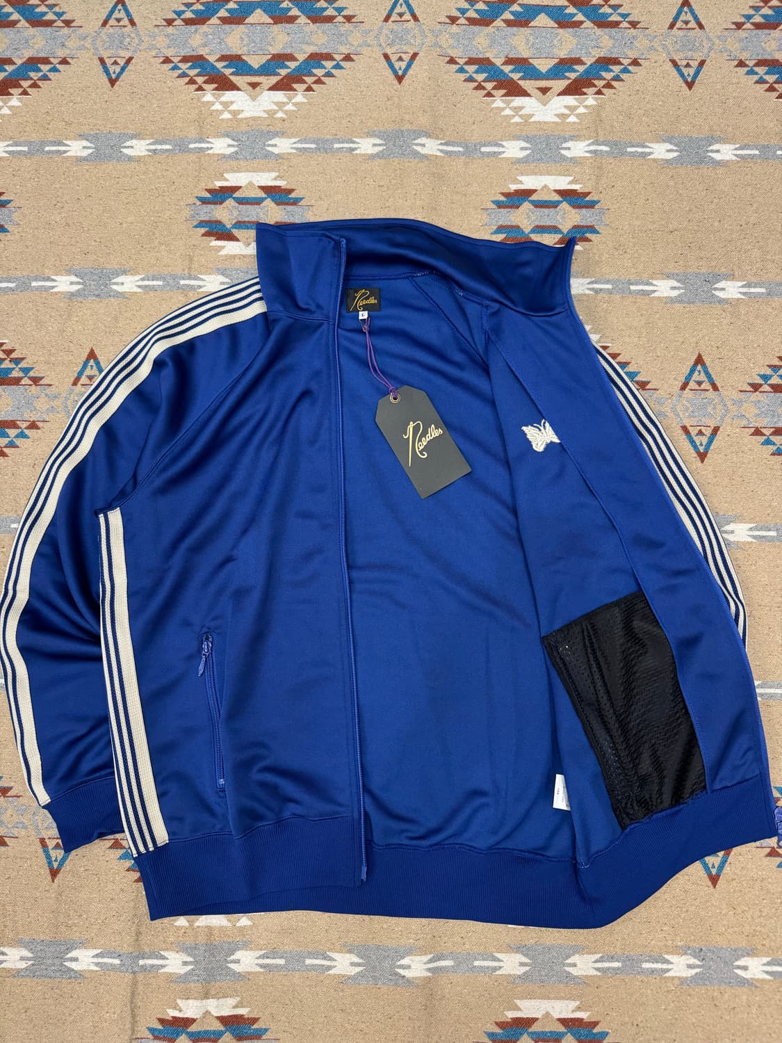 [L] 니들스 트랙 자켓 폴리 스무스 로얄블루 상품이미지3