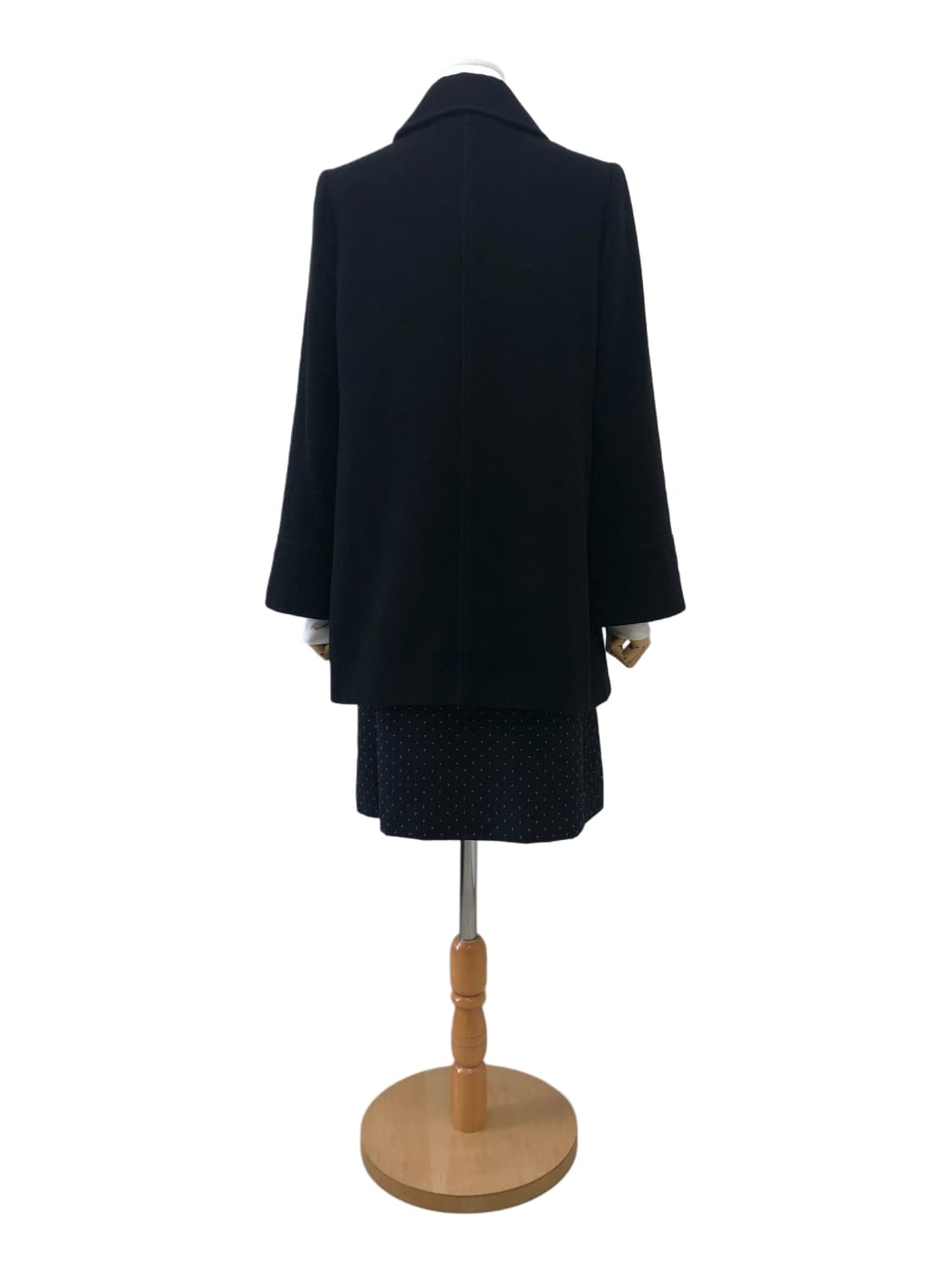 reflect 블랙 미디 코트 상품이미지7