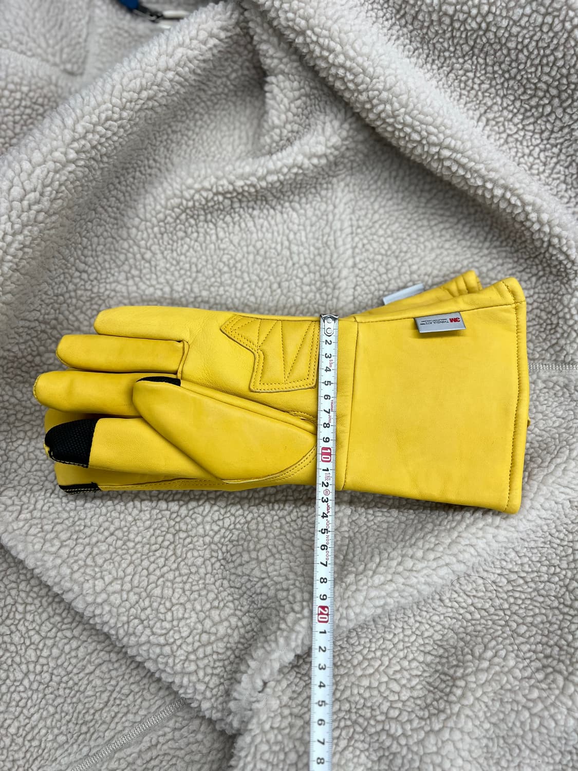 옐로우 GAUNTLET WINTER LONG GLOVE 상품이미지9