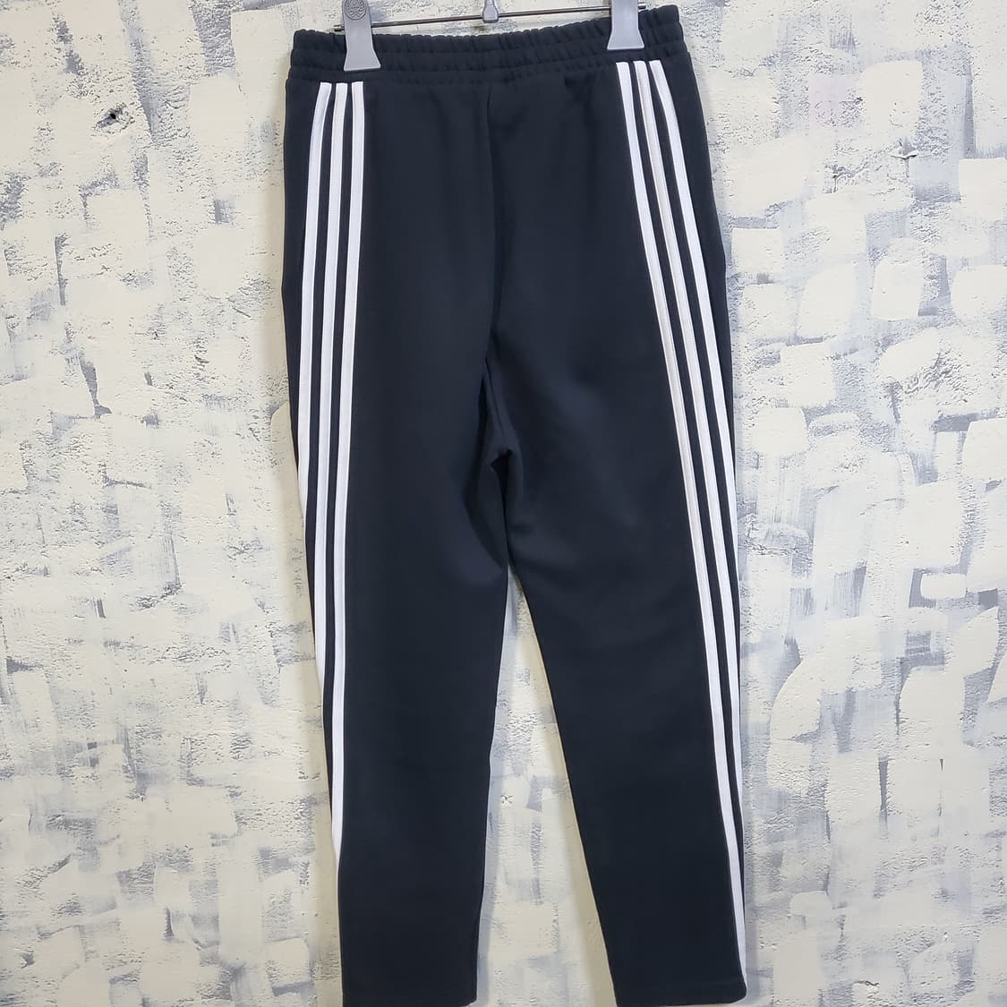 아디다스 삼선 트레이닝 바지 블랙  상품이미지2