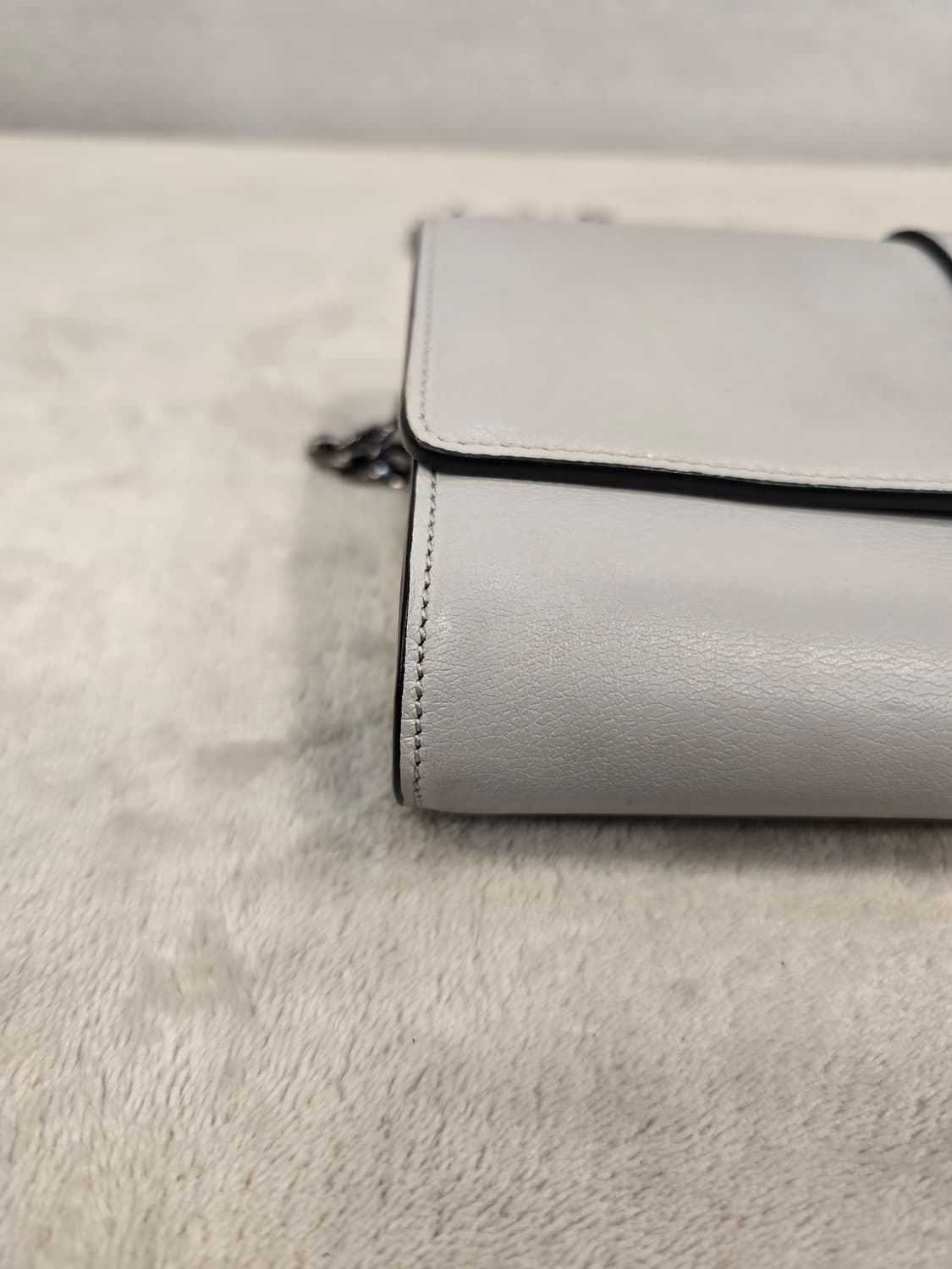 로사케이 아이보리 체인 크로스백 겸 클러치백 가방 상품이미지7