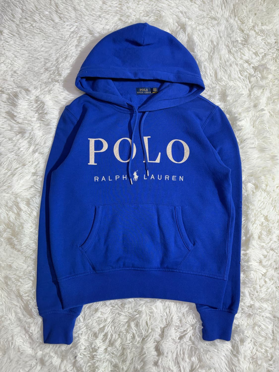 폴로 랄프로렌 베이비블루 빅포니로고 후드  상품이미지3