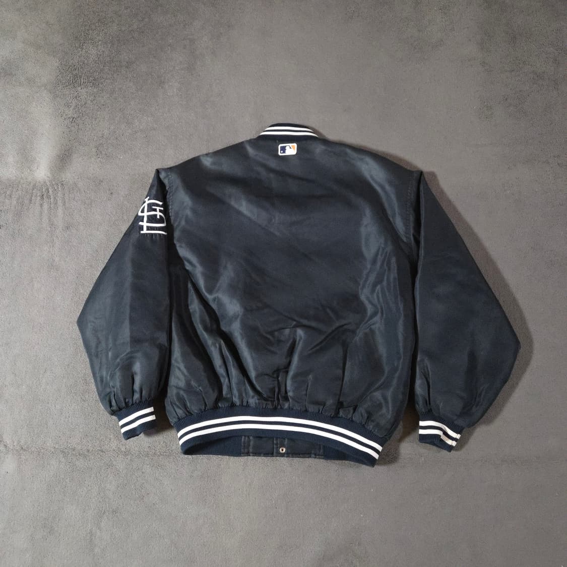 머천다이즈 세인트루이스 카디날 스타디움 바시티 봄버 자켓 XL 상품이미지2