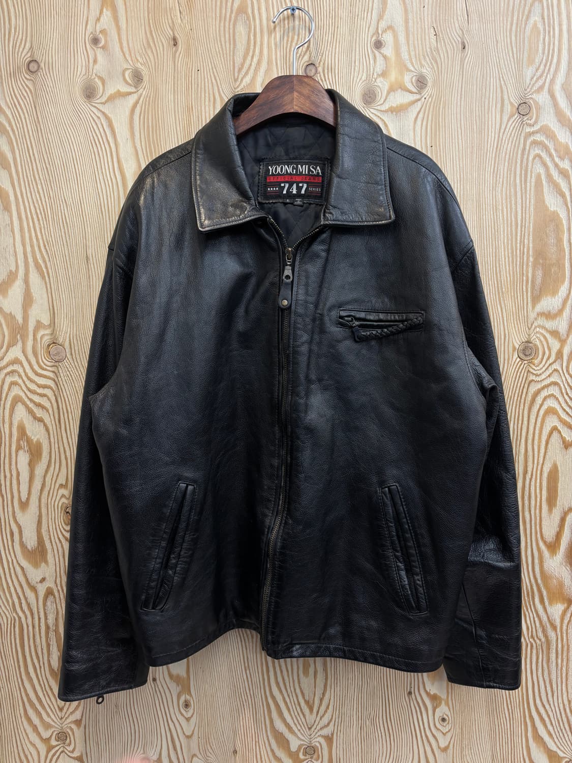 YOONG MISA 747 레더 자켓 상품이미지2