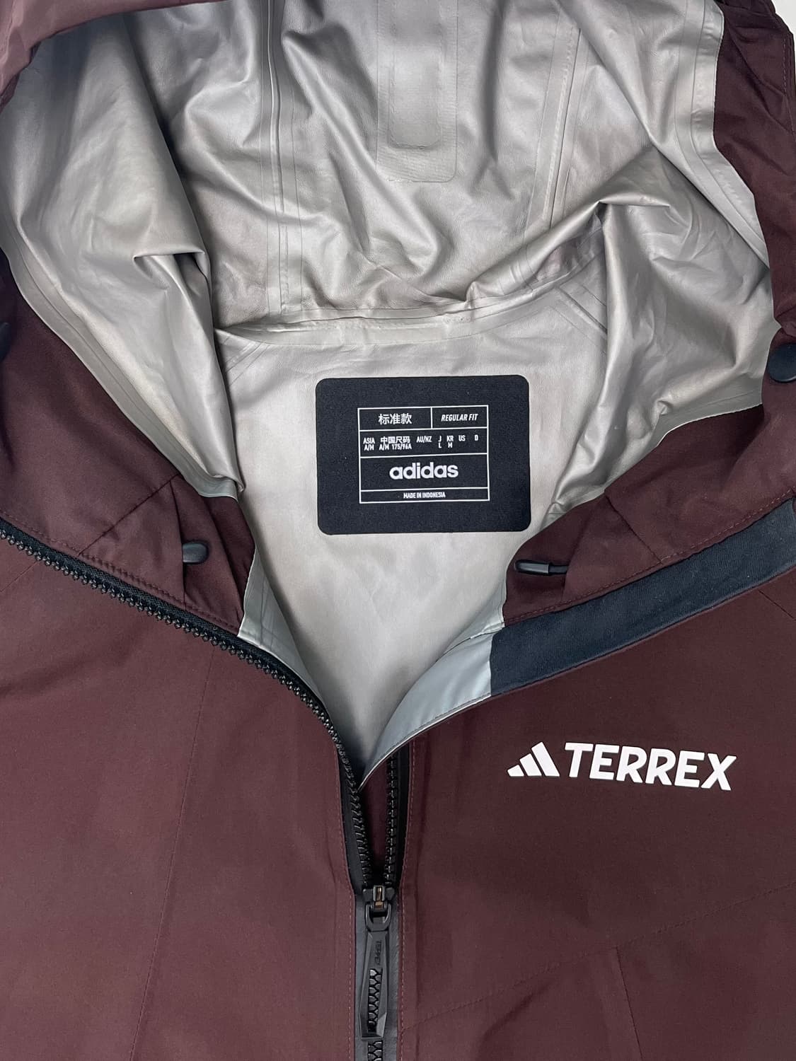 테렉스 XPR 2.5L 고어텍스 자켓 버건디 상품이미지3