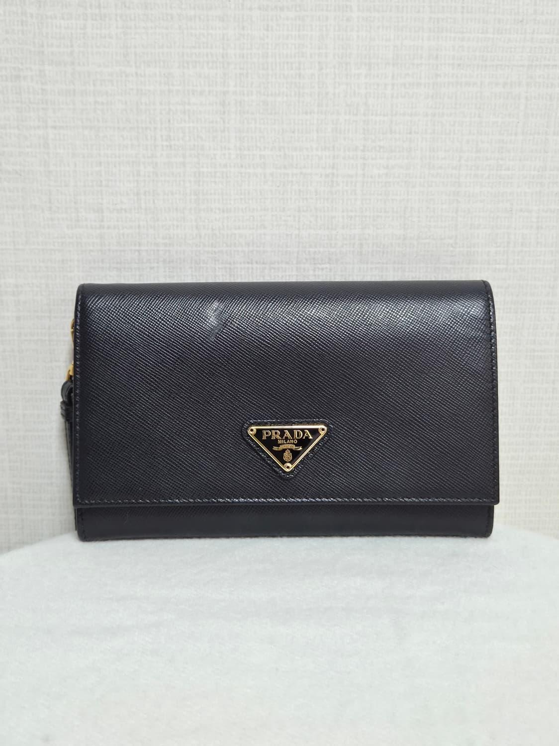 프라다 사피아노 장지갑 / 블랙 / 정품 상품이미지2