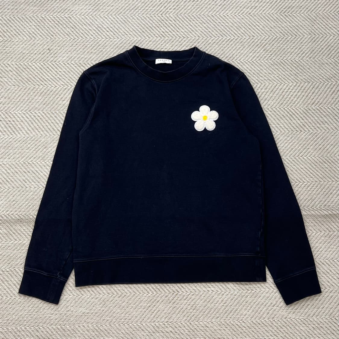 산드로 플라워 패치 스웻셔츠 r2289 상품이미지1
