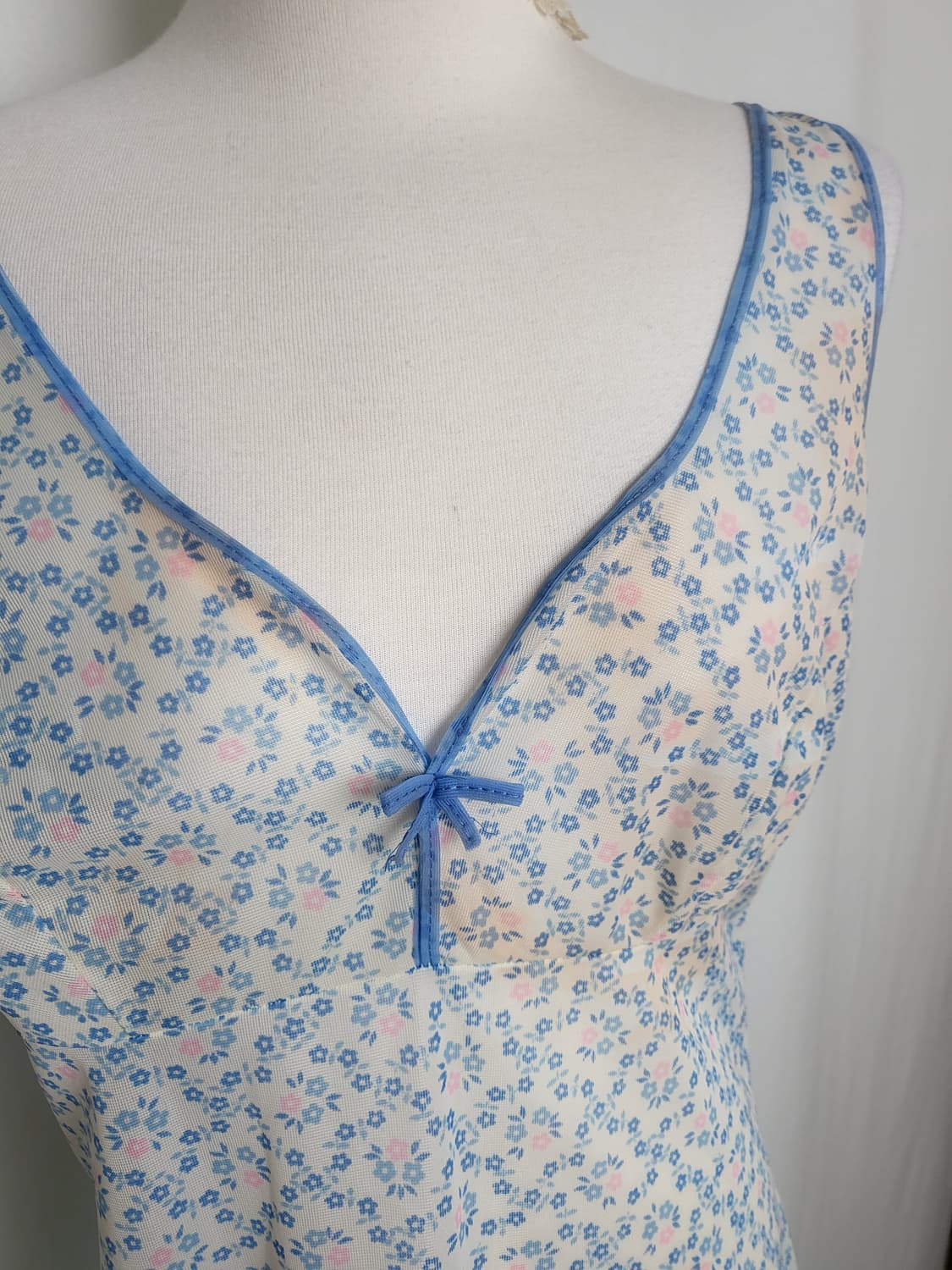 빈티지 플로럴 슬립 원피스 상품이미지4