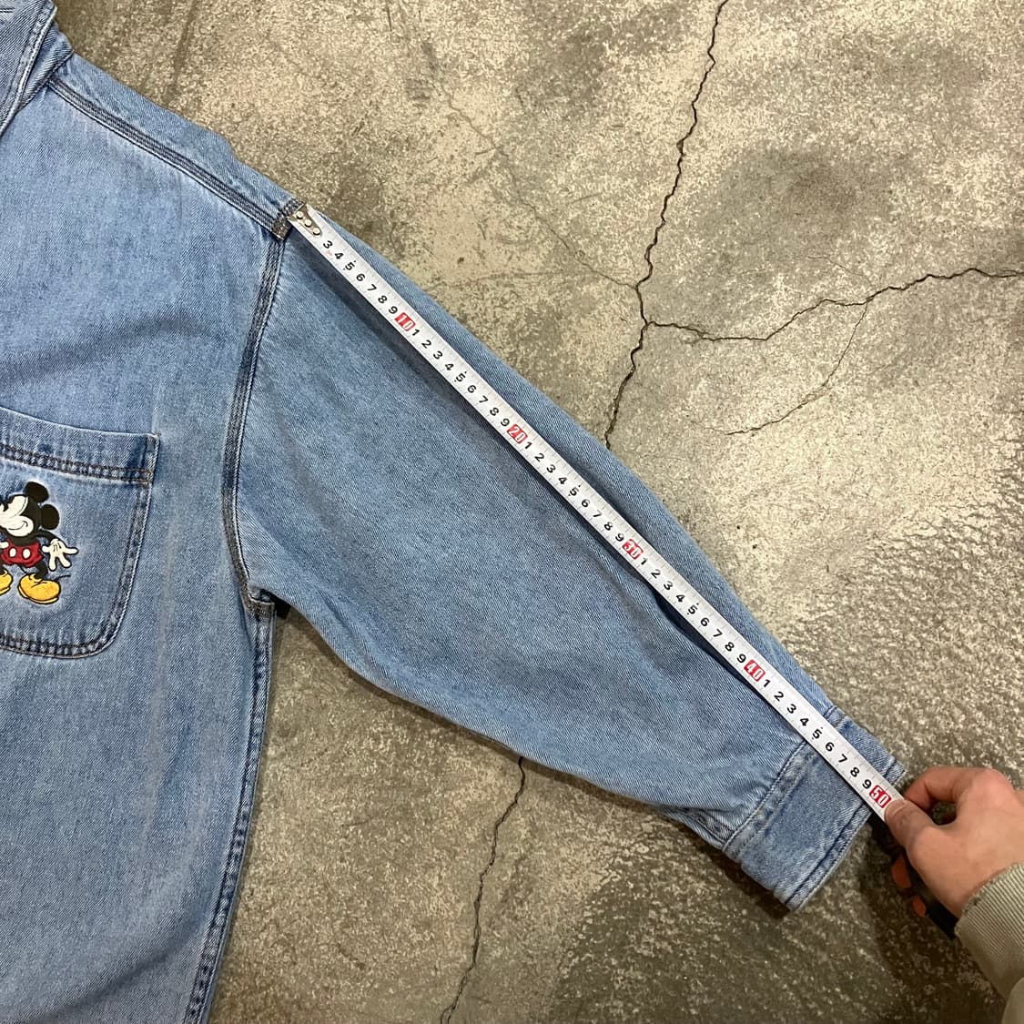 N26 90s 디즈니 미키마우스 데님 청셔츠 상품이미지7