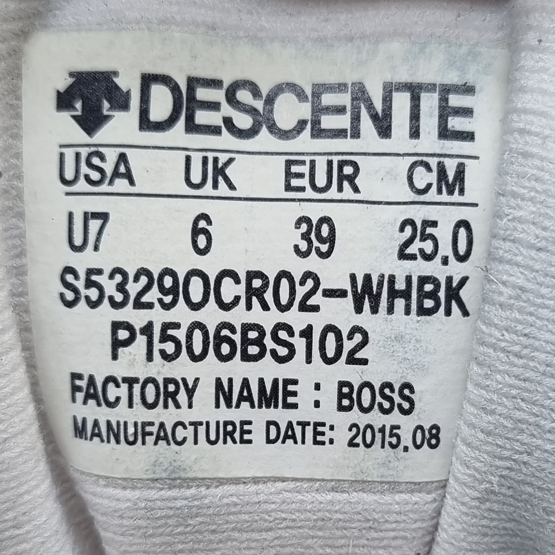 데상트 터보고스트 운동화 250 상품이미지6