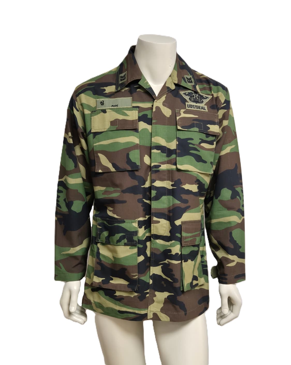 해군 구형 UDT/SEAL 중사 후기형 하계 전투복 상의 자켓 (L) 상품이미지1