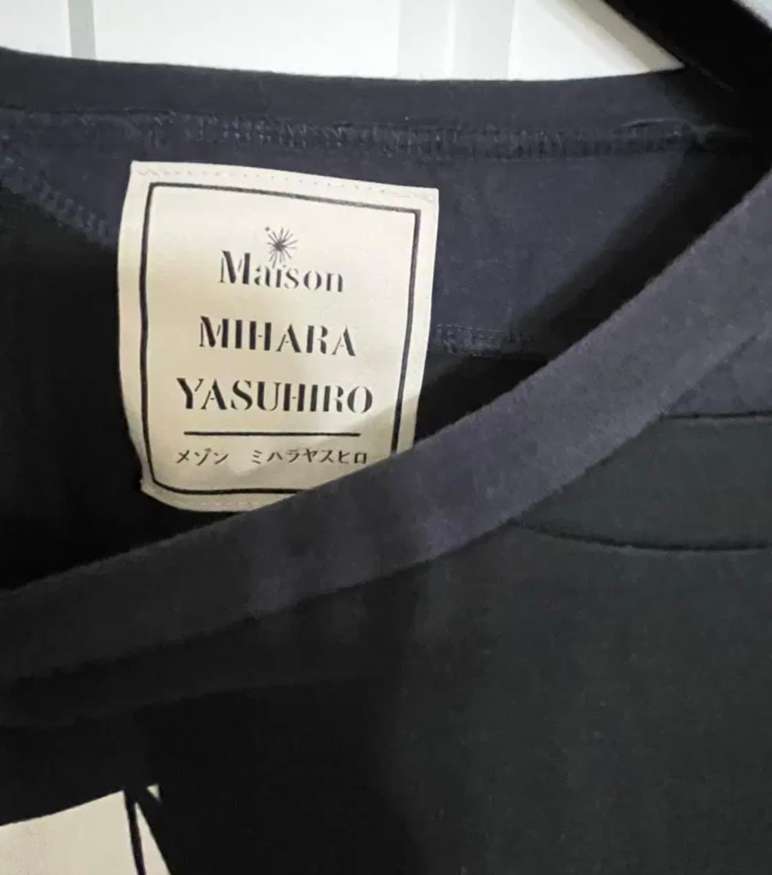 메종 미하라 야스히로 maison mihara yasuhiro 긴팔티48 상품이미지4