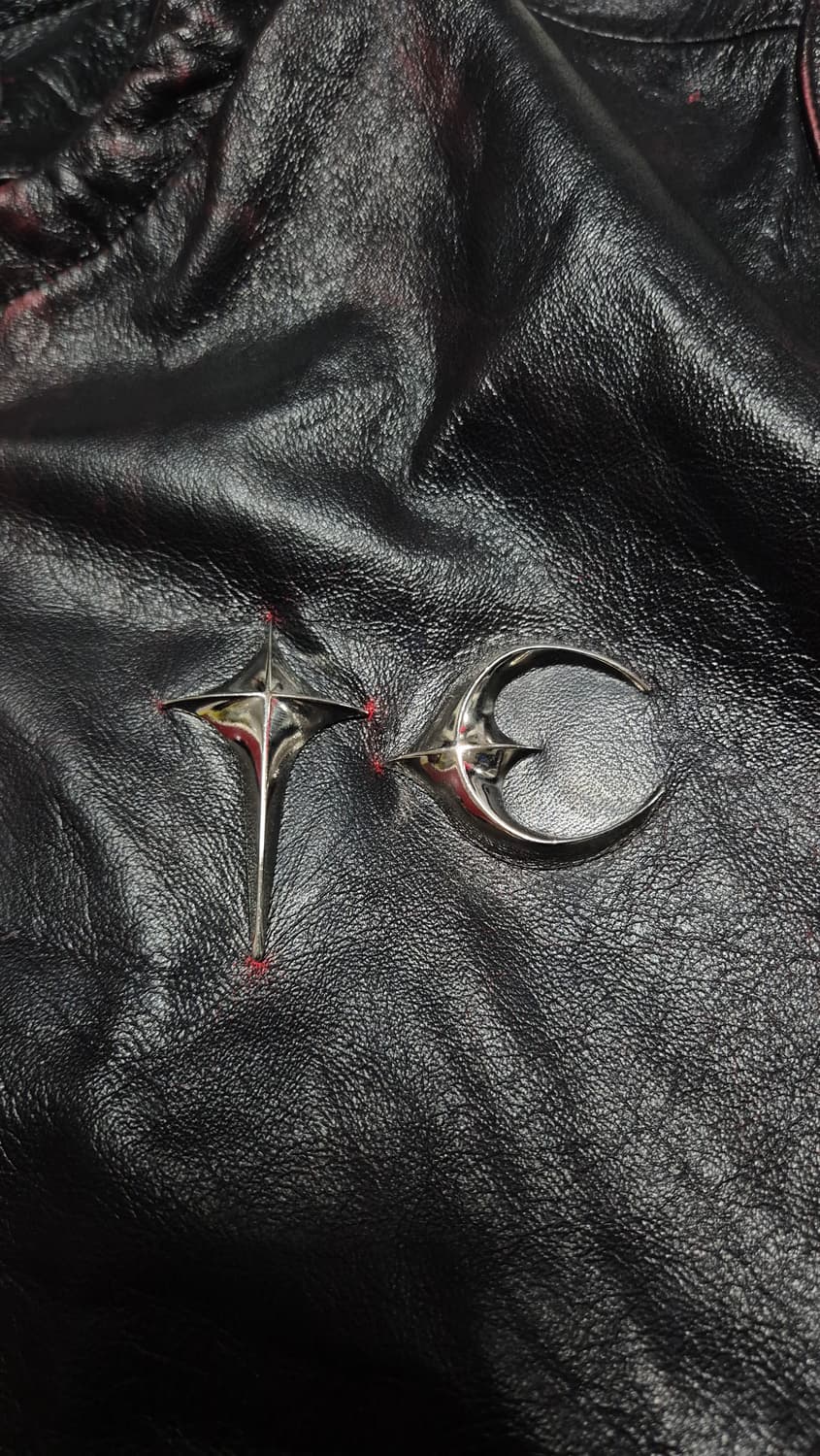 떠그클럽 26ss 미출시 가죽 자켓 상품이미지2