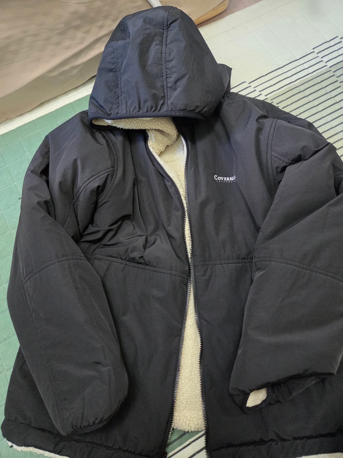 커버낫 리버시블 후리스 상품이미지3