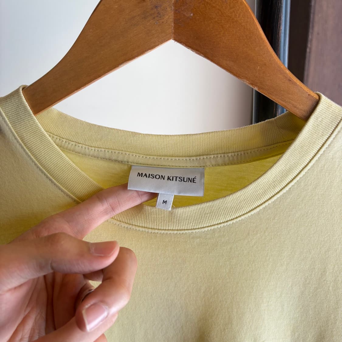 16784 - 메종키츠네 옐로우 폭스 반팔 티셔츠  상품이미지3