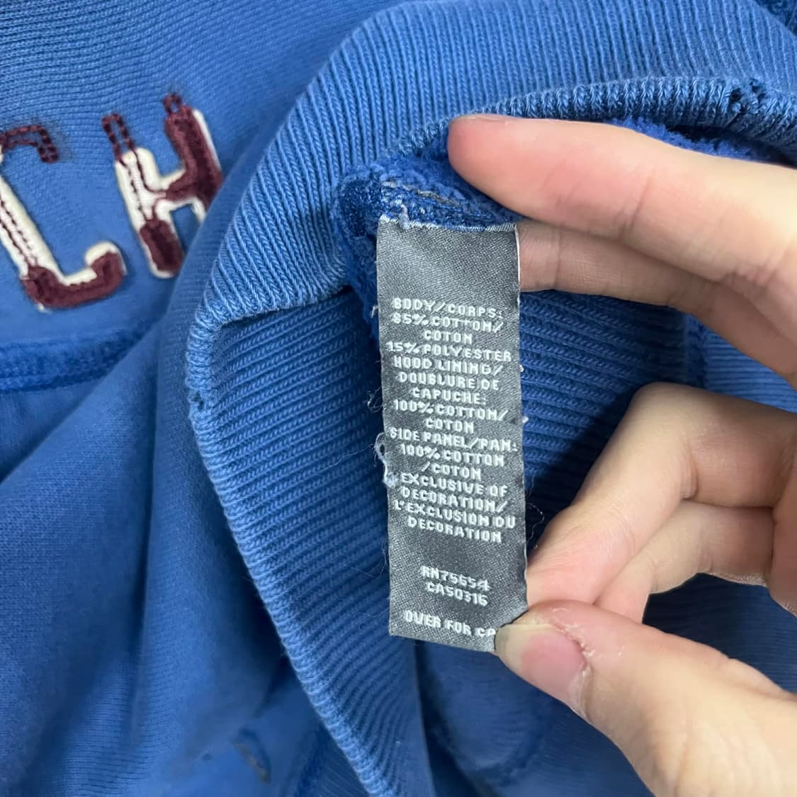 아베크롬비 y2k 올드스쿨 스웻셔츠 후드티 상품이미지8