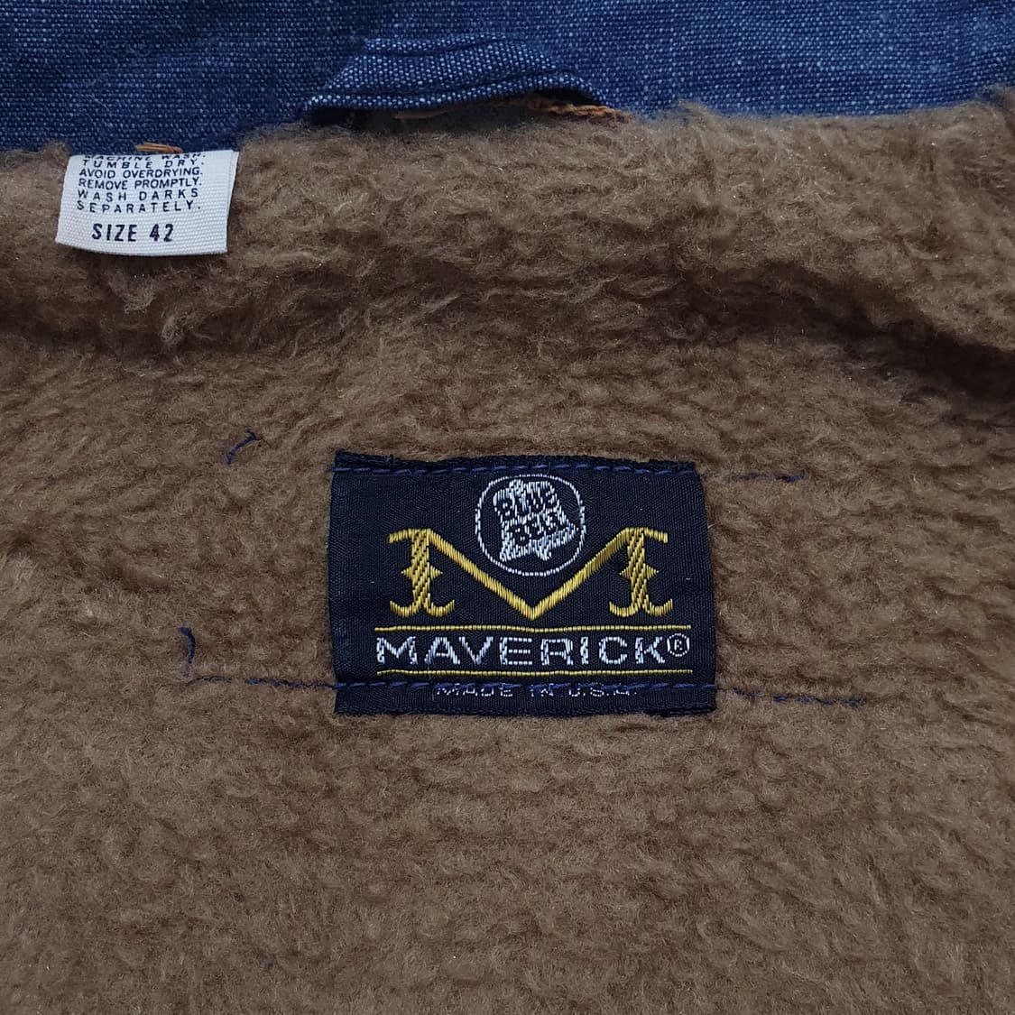 메버릭 by 랭글러 70s 데님 쉐르파 자켓 42 (100~103) 상품이미지7