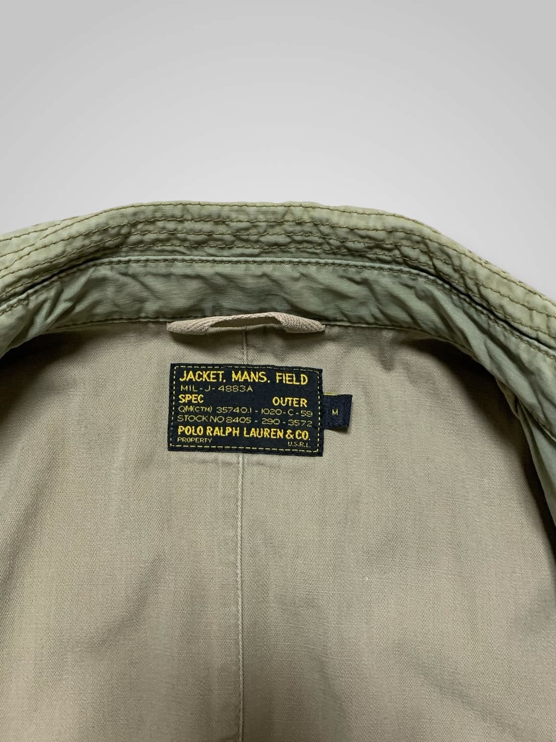 [M]폴로 랄프로렌 유니온잭 m43 필드자켓 상품이미지7