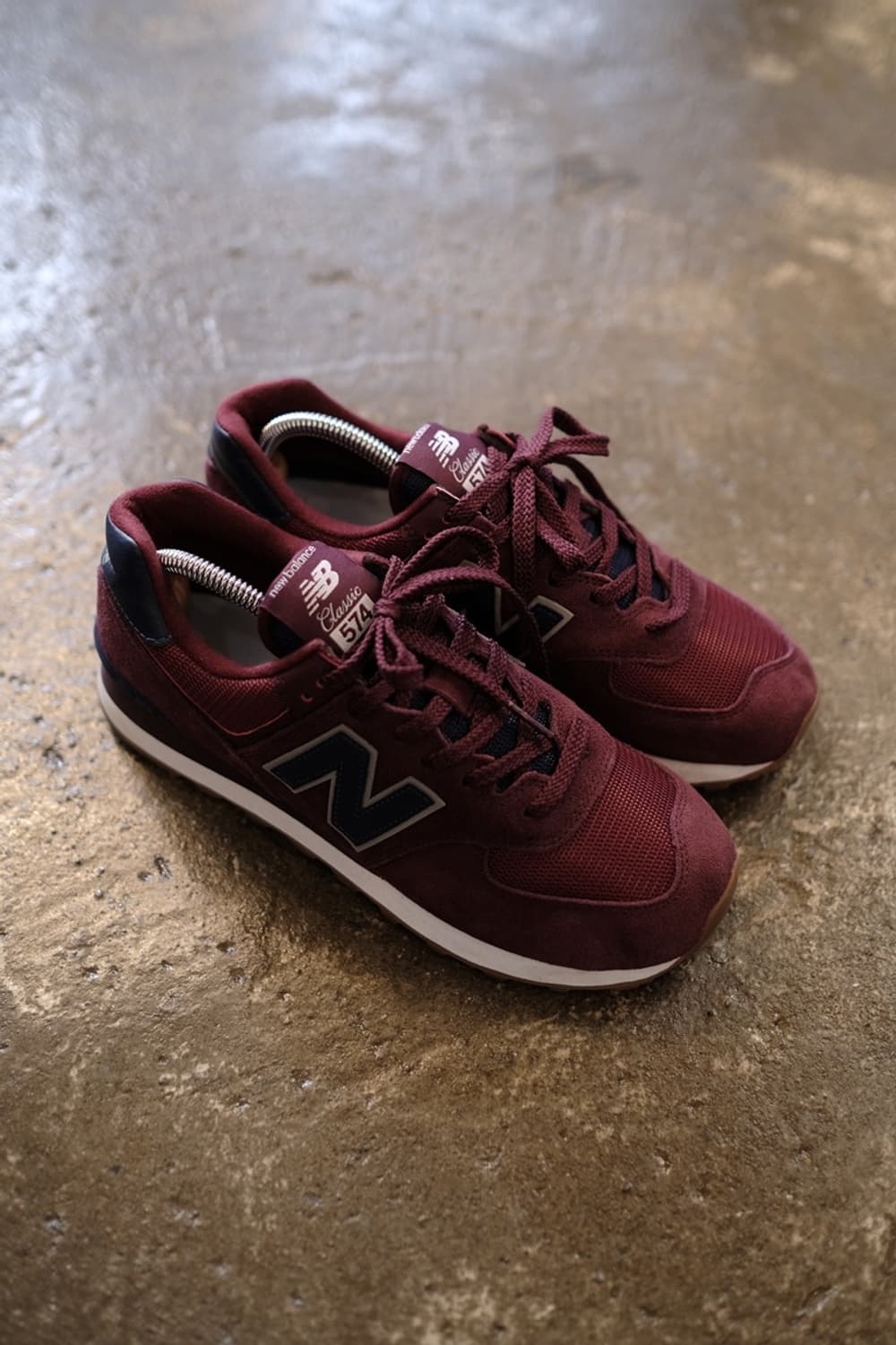 NewBalance 574 클래식 버건디 상품이미지3